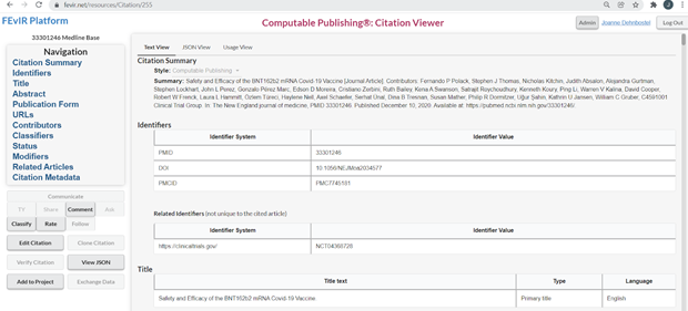 Citation Viewer