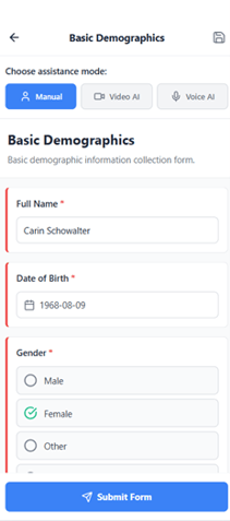 Lets Talk Doc Basic Demographics