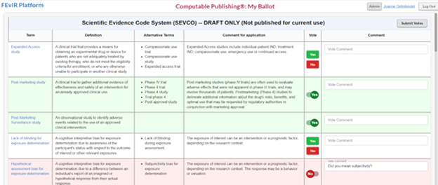 My ballot