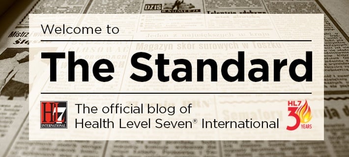 Welcome to The Standard, a HL7 interoperability standards--including FHIR---healthcare blog